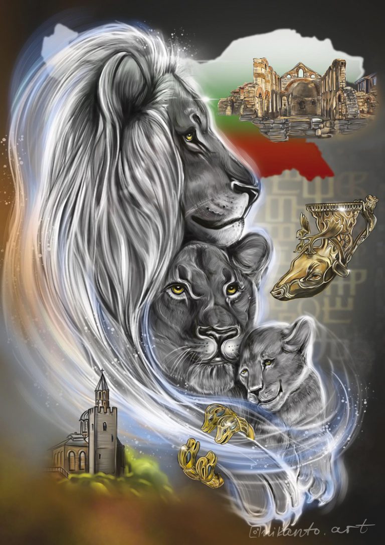 Великотърновка рисува исторически  личности по фасадите на блоковете