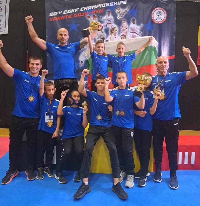 8 медала за каратеките на “Етър” от европейското