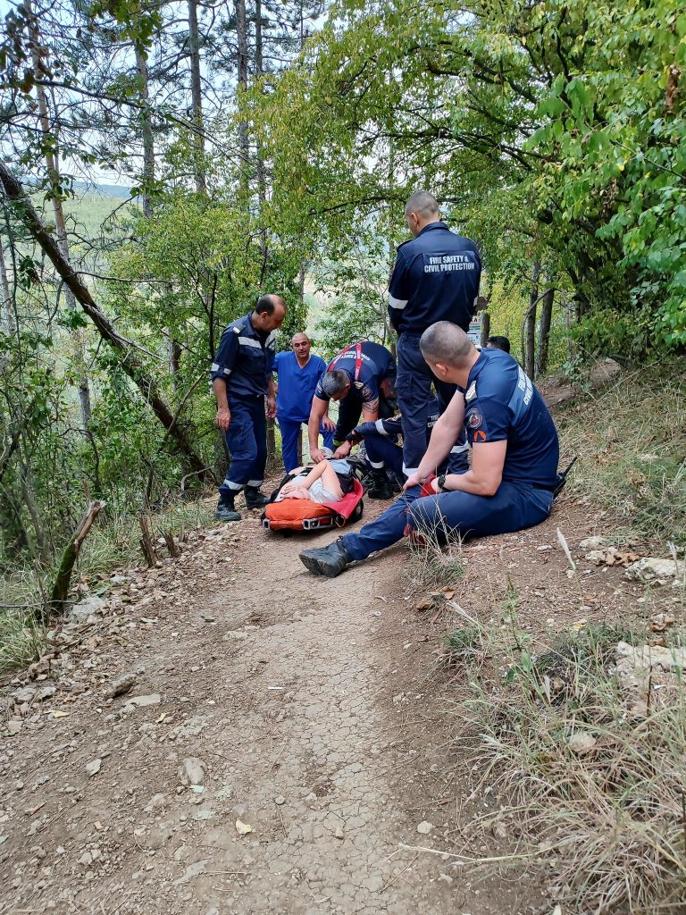 Спасиха испанска студентка, паднала от Люлката на любовта