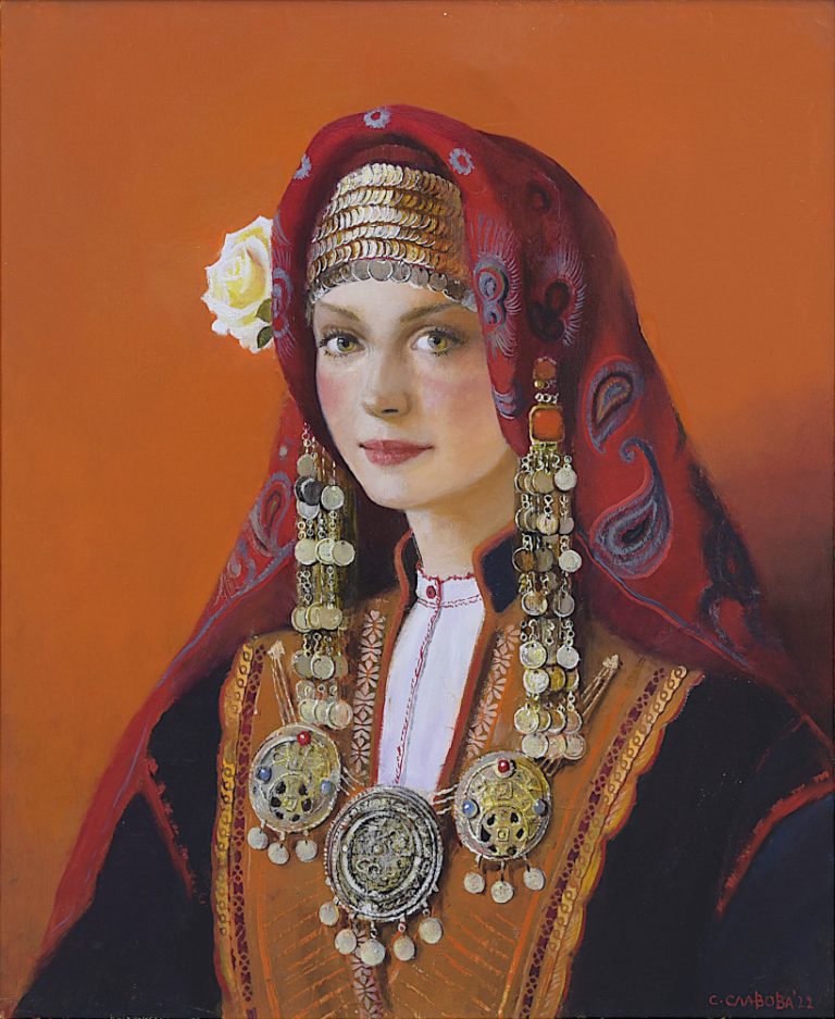 Снежана Славова – художничката,  която възпява красотата на българката в своите платна