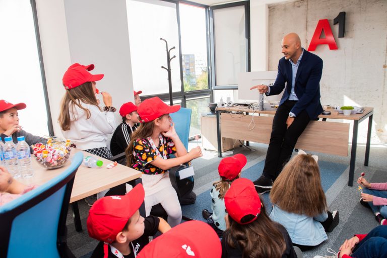 А1 със специално събитие за децата на служителите