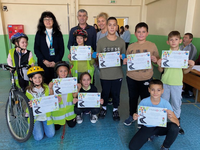 Горна Оряховица | Ученици от СУ “Георги Измирлиев” научиха повече за безопасното движение по пътищата