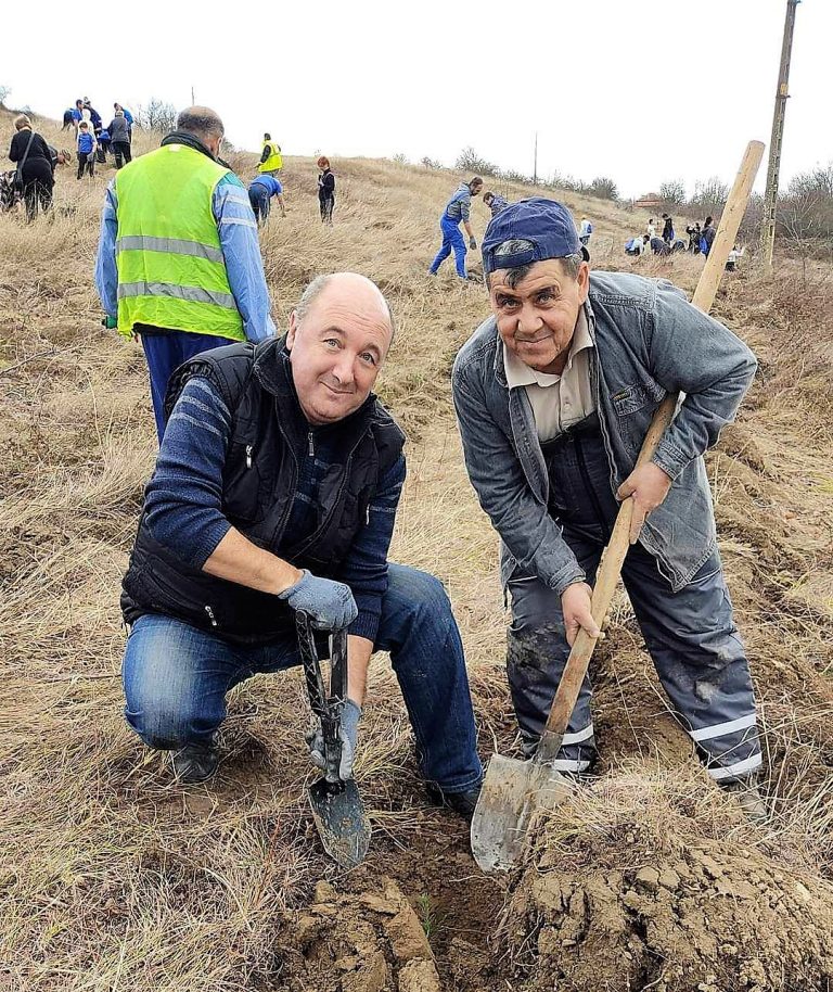 Над 6000 фиданки бяха засадени край Велико Търново