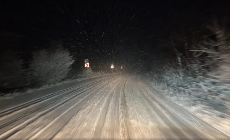 Общество | Сняг вали в областта, но няма затворени пътища