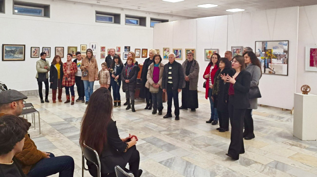 Рекорден брой автори се включиха в изложбата “Любов и вино” в Г. Оряховица