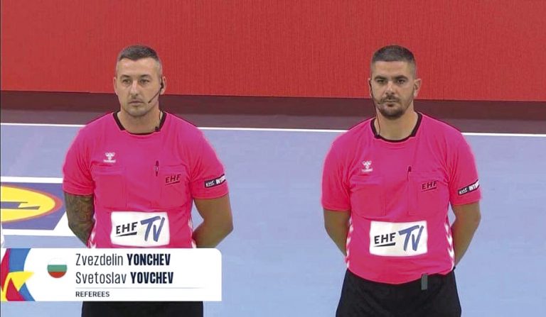 Спорт | Търновската топ съдийска двойка Светослав Йовчев и Звезделин Йончев на  1/4-финал на Европейската лига