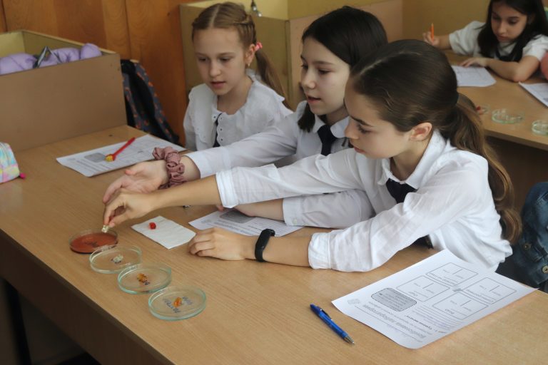 Общество | Деца оказват първа помощ и почистват нефтен разлив в часовете по химия и биология