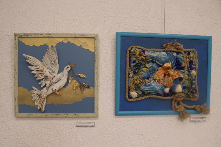 Представиха на изложба творбите  на децата от СУ „Вичо Грънчаров“