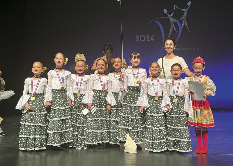 “Вирджиния балет” с три златни медала на Световното танцово първенство