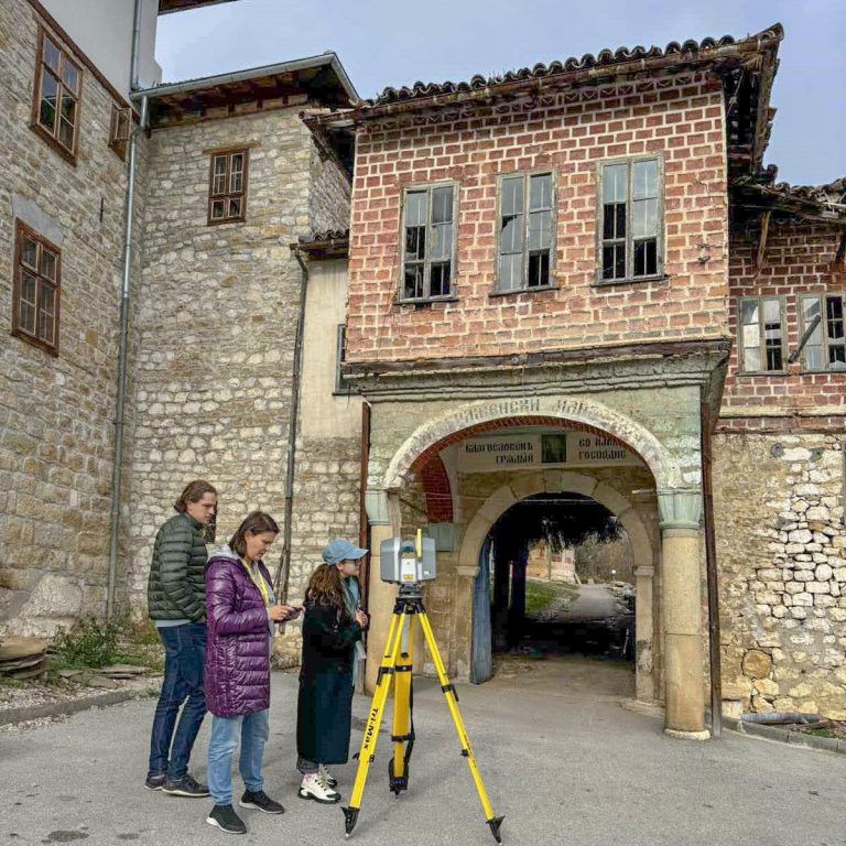 Горещи новини | Извършено бе наземно лазерно сканиране на Преображенския манастир