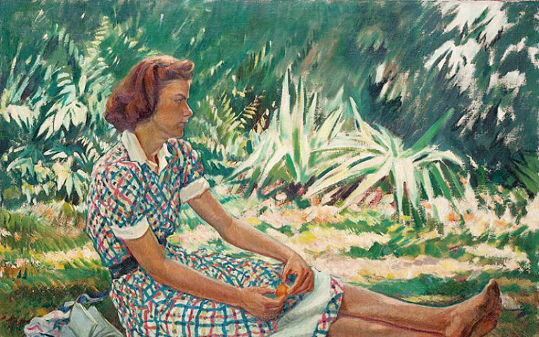 Художникът Борис Денев се връща от  Европа, за да лежи в концлагера в Дупница