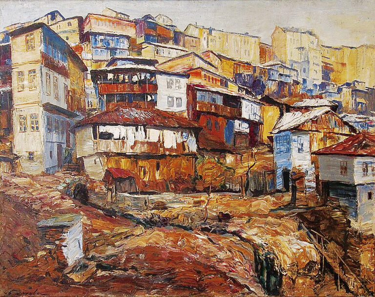 Художникът Борис Денев се връща от  Европа, за да лежи в концлагера в Дупница