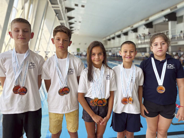11 медала за плувците на СК “Боляри 2009” от  национален турнир “Синьо лято” в Ст. Загора