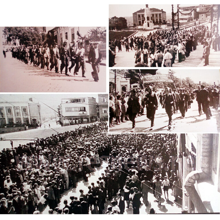 Общество | Търновци посрещат два пъти  партизаните, слезли от гората