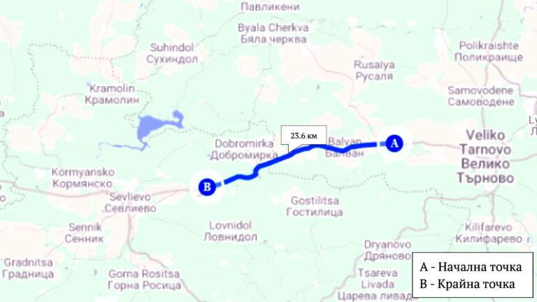 Измерват вече средна скорост и от Момин сбор към Севлиево