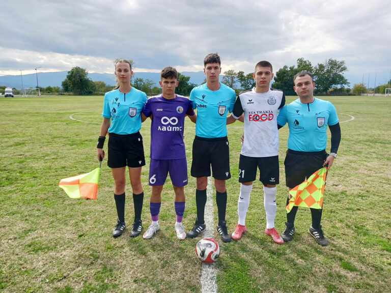 “Етър” U17 взе точка в Пазарджик