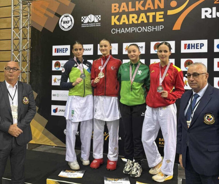 Спорт | Амира Абулибде с два бронзови медала от Балканското първенство по карате