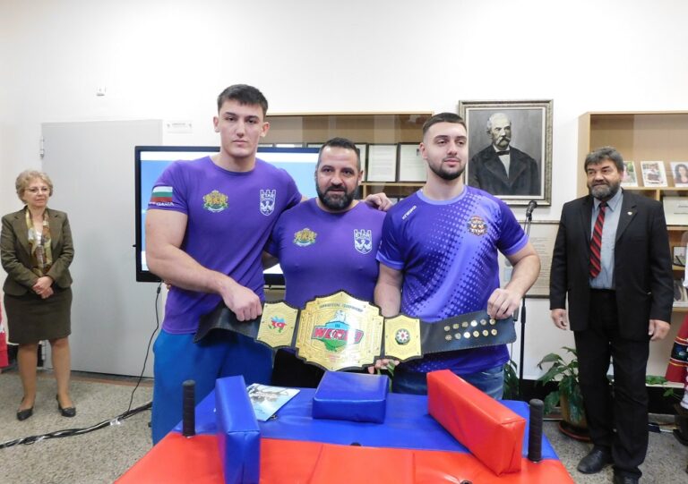 ПГТ „Д-р Васил Берон“ посрещна тържествено световния шампион Вилизар Михайлов