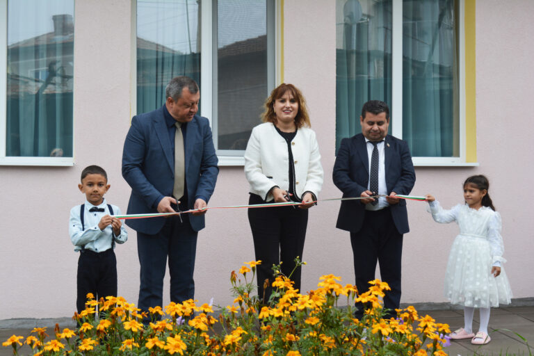 Детска градина „Цветни мечти“ във Върбовка посреща своите възпитаници в разширена сграда