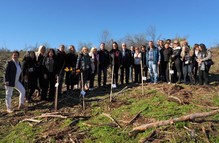 Кметът Панов и „Джуниър бенд“ дадоха старт на новата гора на „Гарга баир“