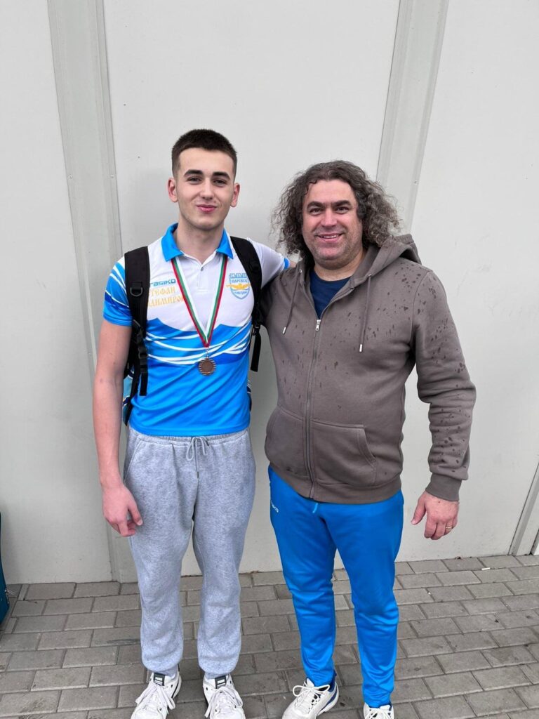 Стефан Владимиров с бронз в Бургас