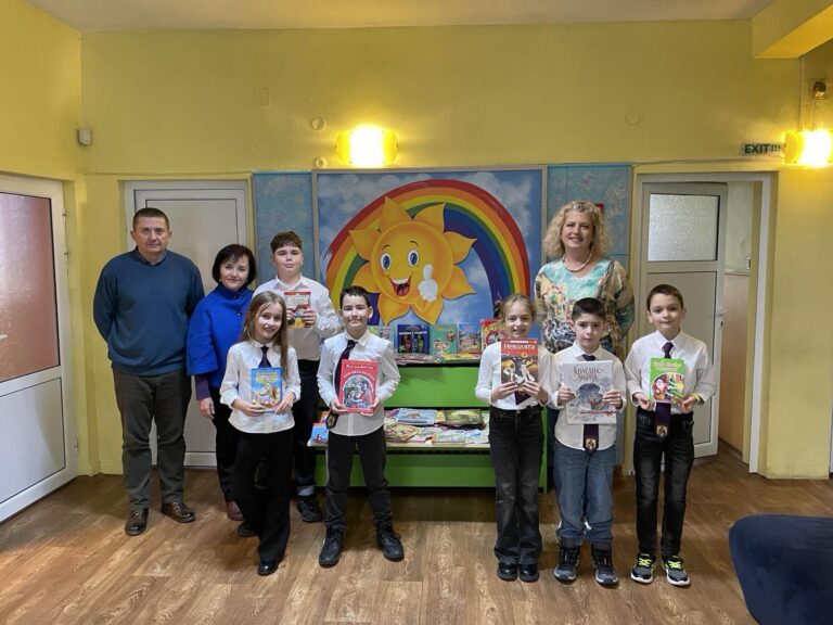 763 детски книжки събраха учениците от ОУ „Св. Патриарх Евтимий“ в подкрепа на кампанията „Заедно даряваме детски книжки“