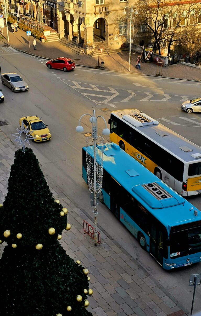 Велико Търново с безплатен градски транспорт на Нова година