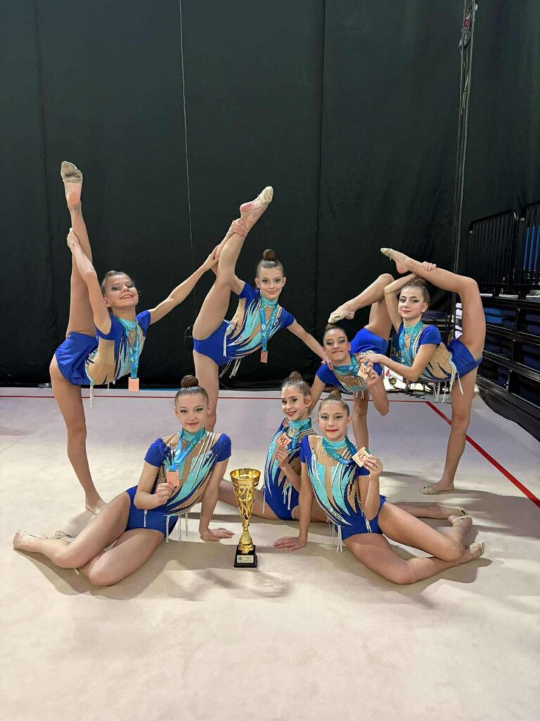 „Етър Елит“ с блестящо представяне на Световното по естетическа гимнастика