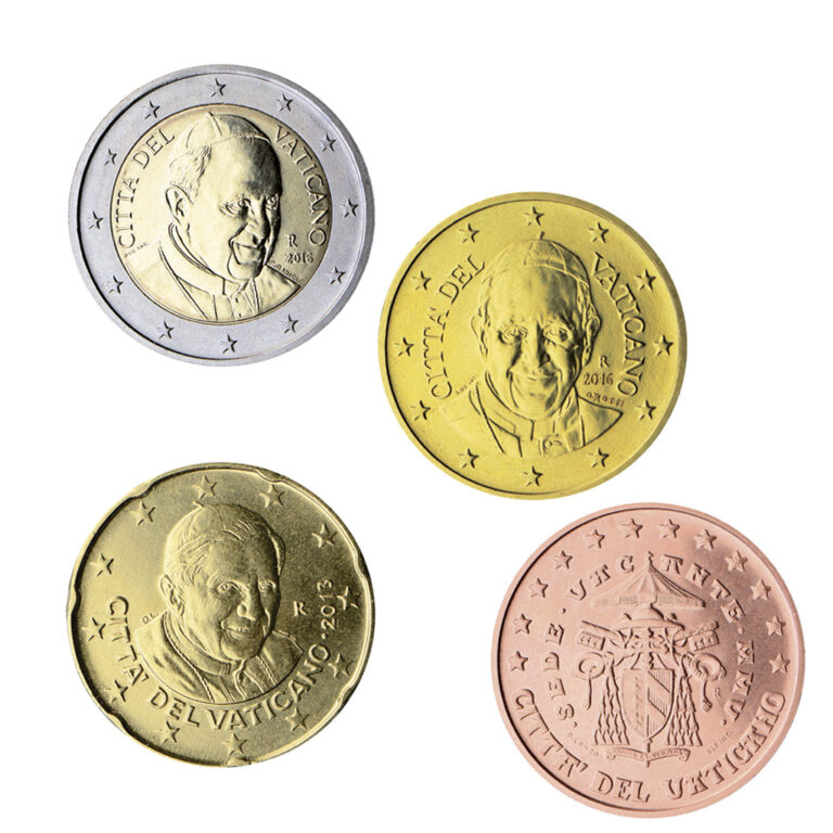 Крале, папи и катедрали са изобразени върху евромонетите